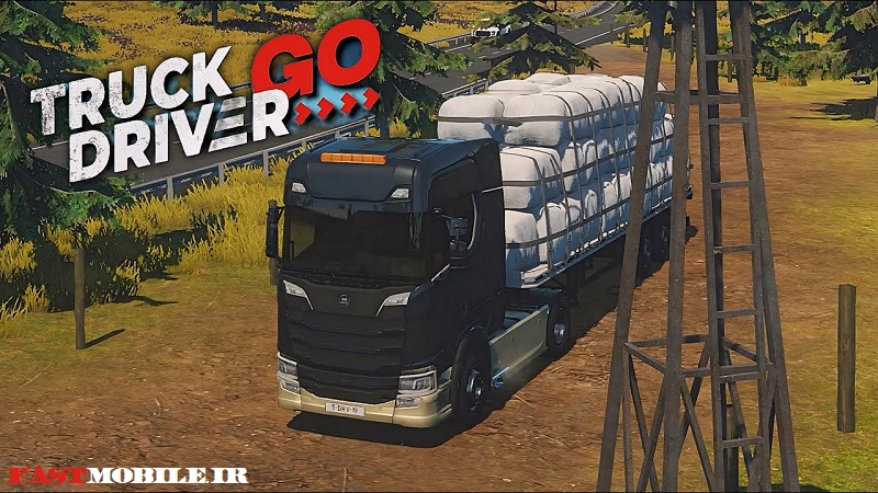 دانلود بازی تراک درایور گو هک شده اندروید Truck Driver GO