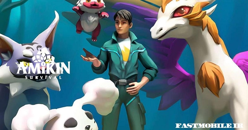 دانلود بازی ماجراجویی آمیکین هک شده اندروید Amikin Survival