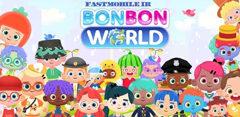 دانلود بازی بون بون لایف ورلد هک شده اندروید BonBon Life World