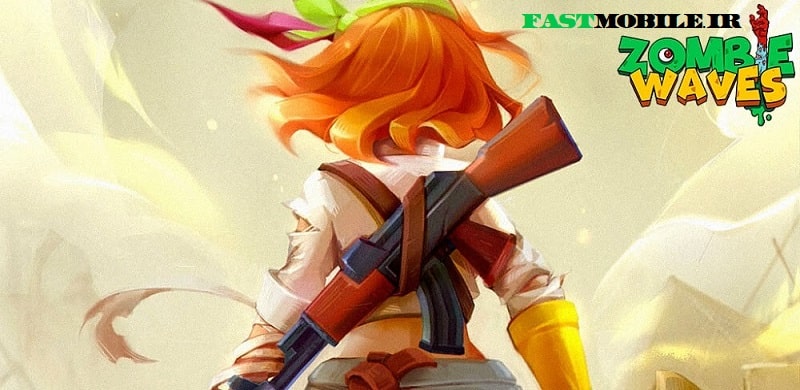 دانلود بازی امواج زامبی هک شده اندروید Zombie Waves