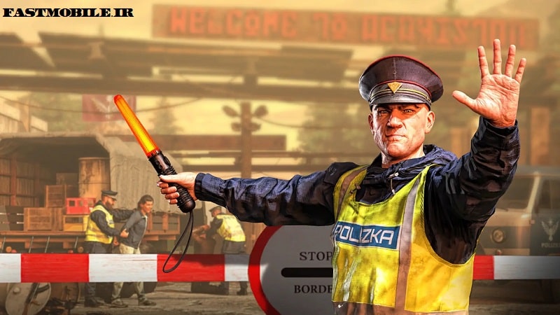 دانلود بازی پلیس مرزبانی هک شده اندروید Contraband Police