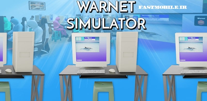 دانلود بازی وارنت لایف هک شده اندروید Warnet Life