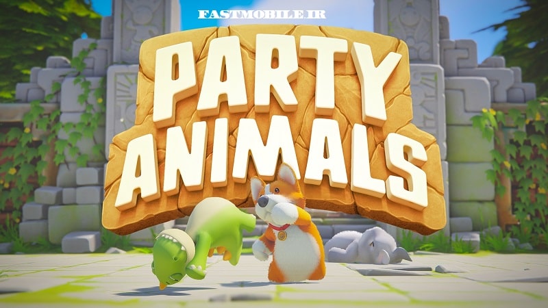 دانلود بازی پارتی انیمال هک شده اندروید Party Animals