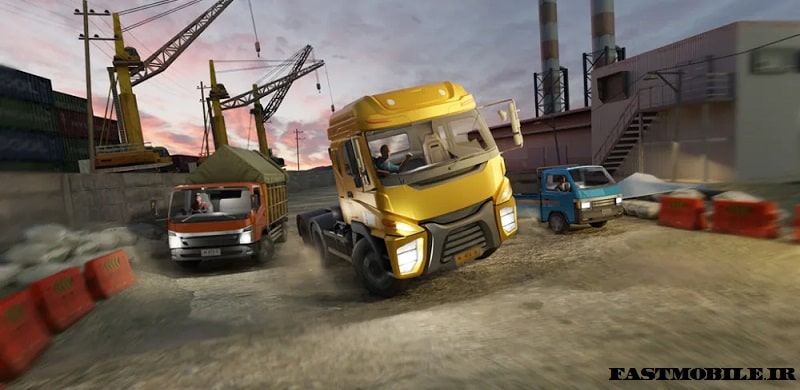 دانلود بازی تراک سیمولاتور اندونزی هک شده اندروید Truck Simulator Indonesia