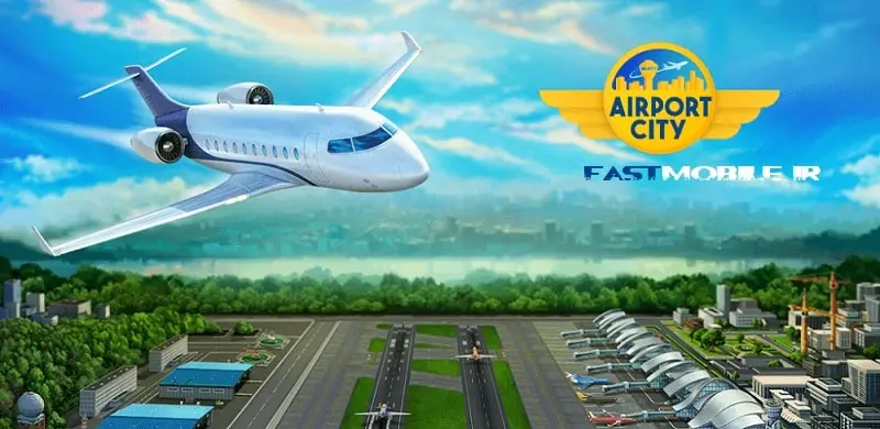 دانلود بازی شهر فرودگاه هک شده اندروید Airport City