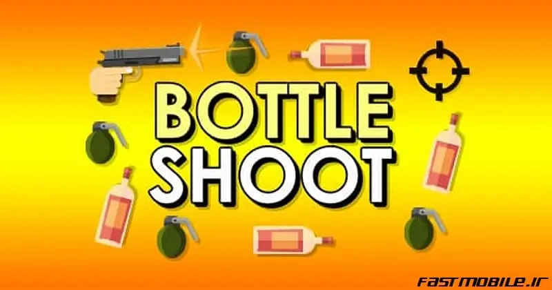 دانلود بازی تیراندازی بطری هک شده اندروید Bottle Shooting