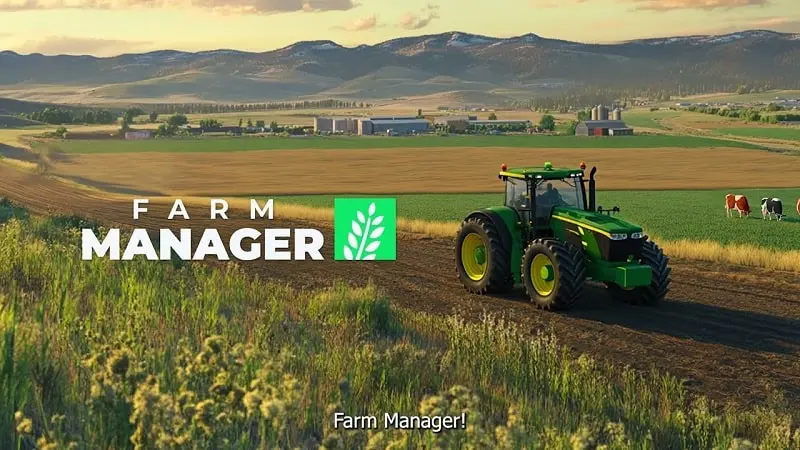 دانلود بازی فارم منیجر 2025 هک شده اندروید Farm Manager 2025