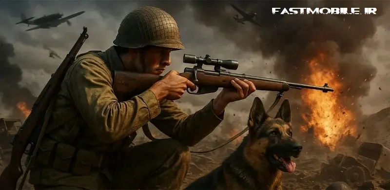 دانلود بازی ندای شجاعت هک شده اندروید Call Of Courage WW2