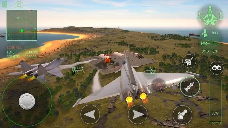 Fighter Jet Combat : Warzone screenshot 4