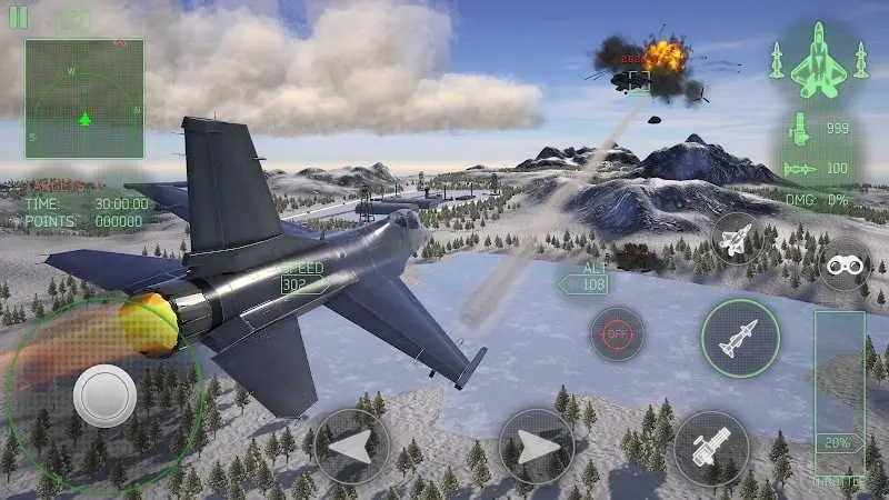 Fighter Jet Combat : Warzone screenshot 2