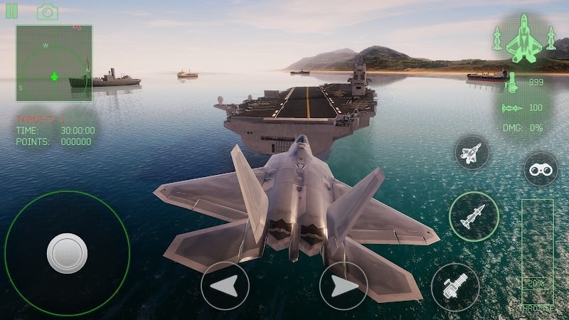 Fighter Jet Combat : Warzone screenshot 1