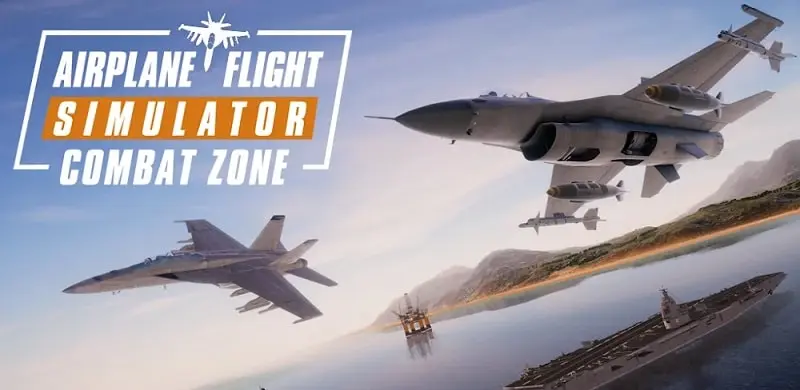 دانلود بازی جت جنگنده هک شده اندروید Fighter Jet Combat : Warzone