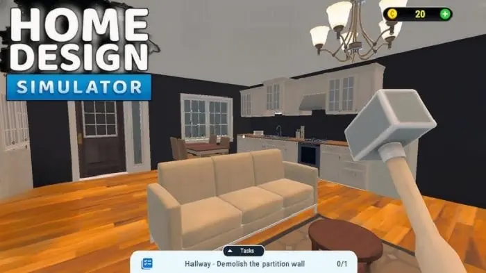 دانلود بازی شبیه ساز طراحی خانه هک شده اندروید Home Design Simulator