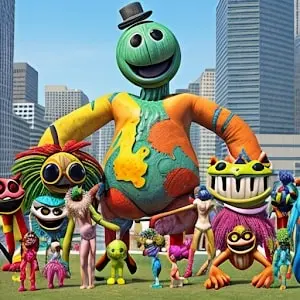 Nextbots In Playground icon