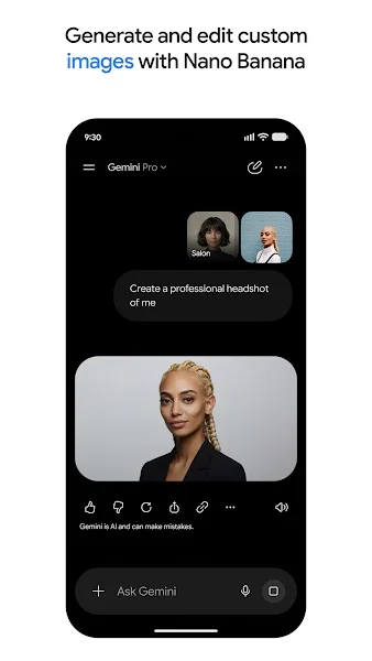 Google Gemini screenshot 2