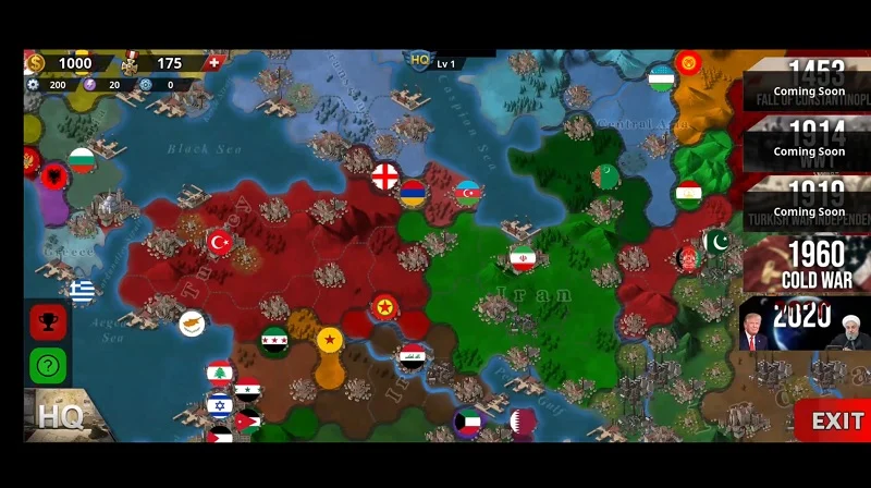 World Conqueror 4 Modern screenshot 2